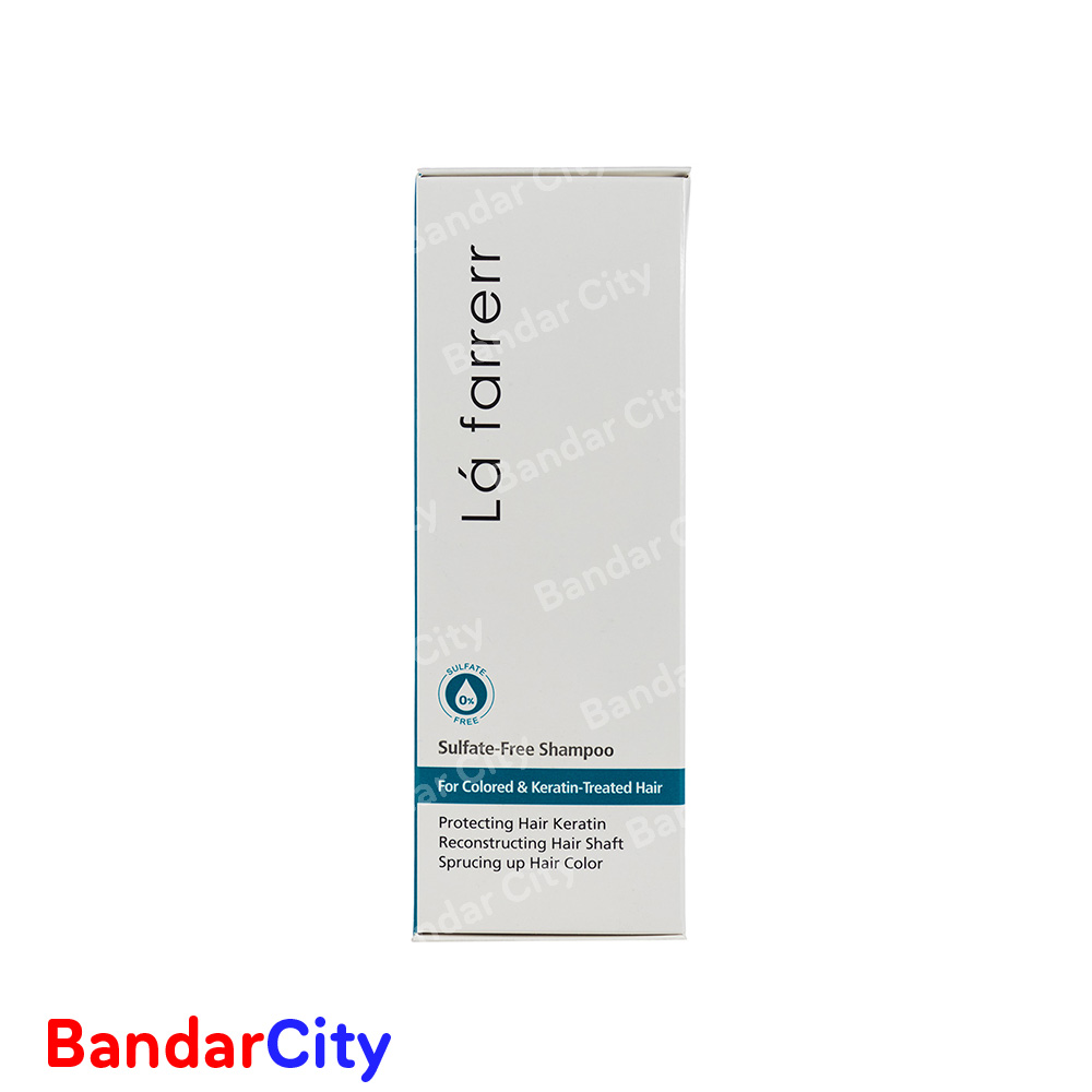 شامپو بدون سولفات لافارر مناسب موهای کراتینه و رنگ شده حجم 200 میلی لیتر | انقضا: 1406.08.24